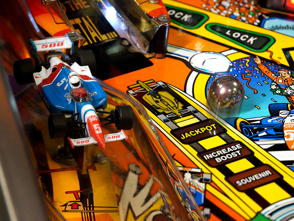 Indianapolis 500 Pinball Machine - Gameplay